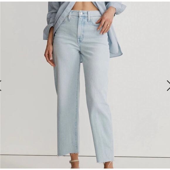 Madewell The Perfect Vintage Wide-Leg Crop Jean - Picture 1 of 11